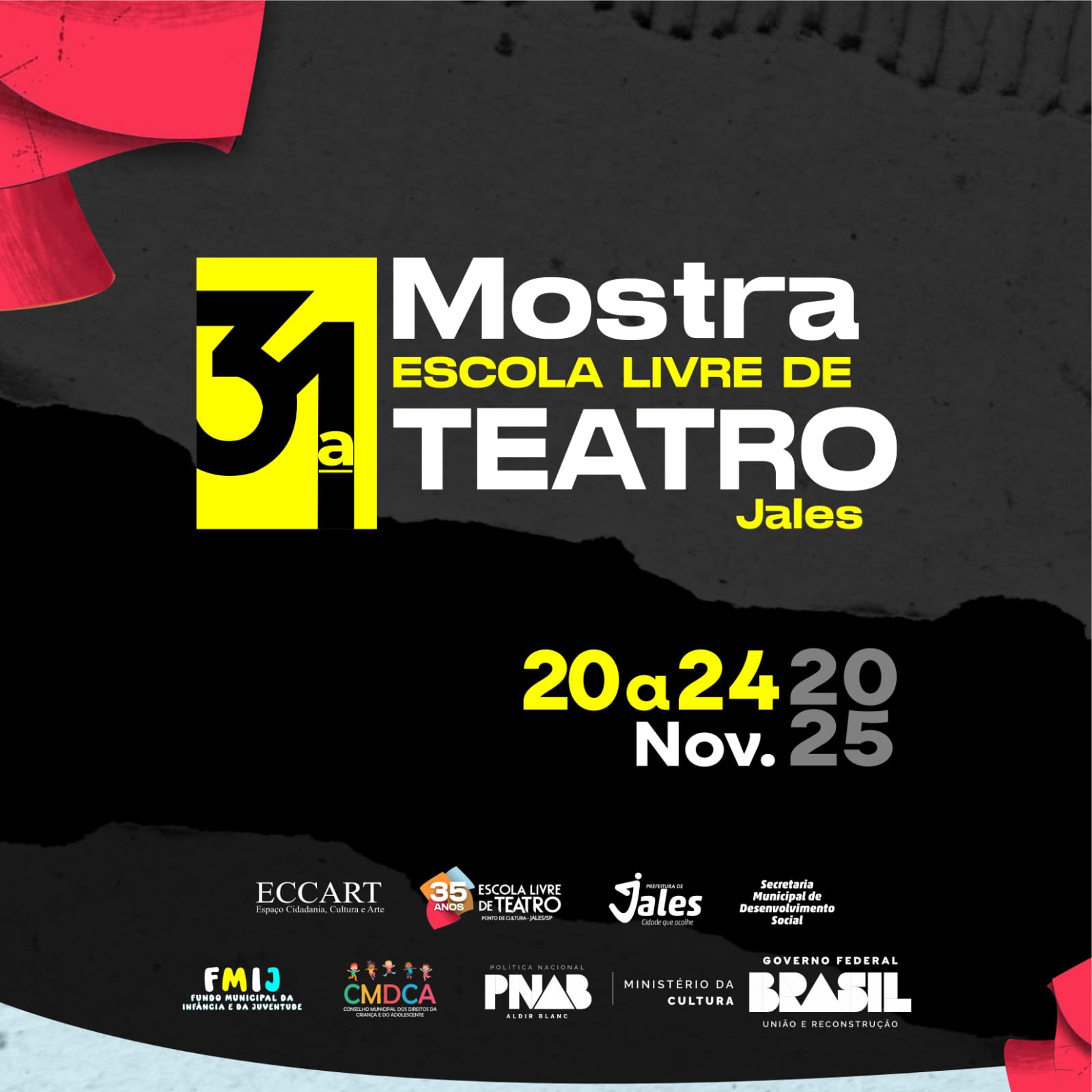 31ª Mostra Escola Livre de Teatro celebra 35 anos de história com…